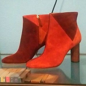 Cute Fall Ulla Johnson Patched Suede Boots!